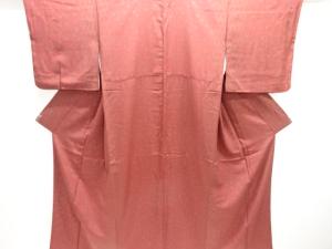 籠目に枝垂れ桜模様小紋着物